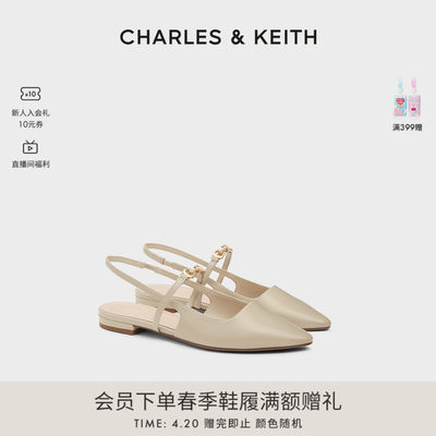 CHARLES&KEITH玛丽珍凉鞋