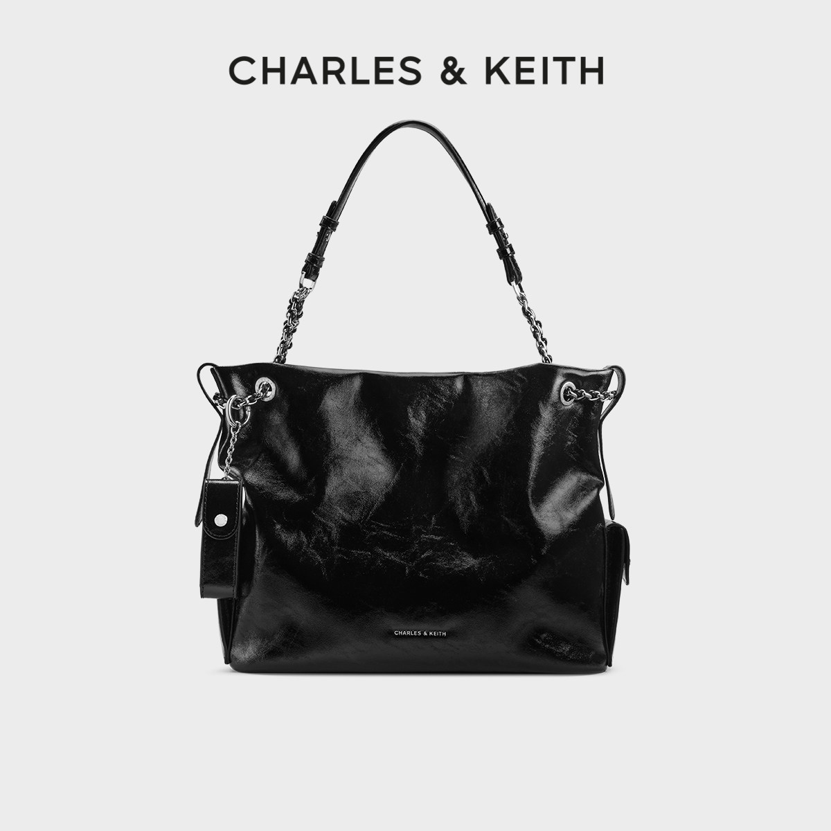 CHARLES&KEITH秋冬CK2-30271848托特包口红包包挂【邵子恒同款】