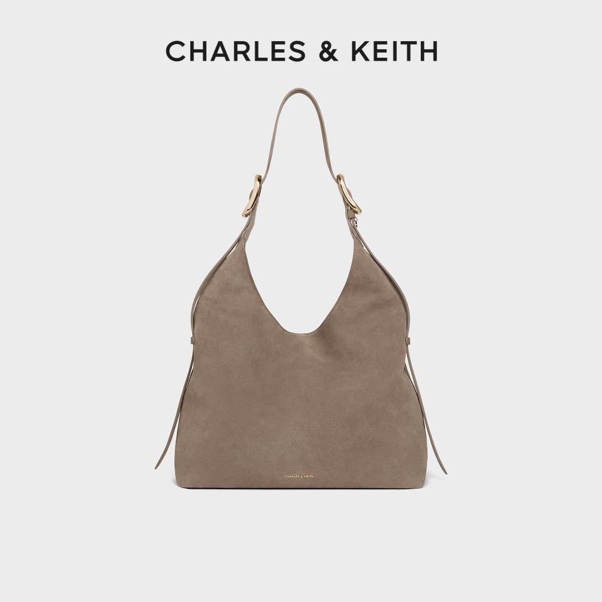 赵今麦同款CHARLES＆KEITH时尚通勤大容量托特包CK2-40782908-1