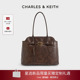 30271614大容量腰带式 CHARLES&KEITH25秋新款 CK2 手提单肩托特包