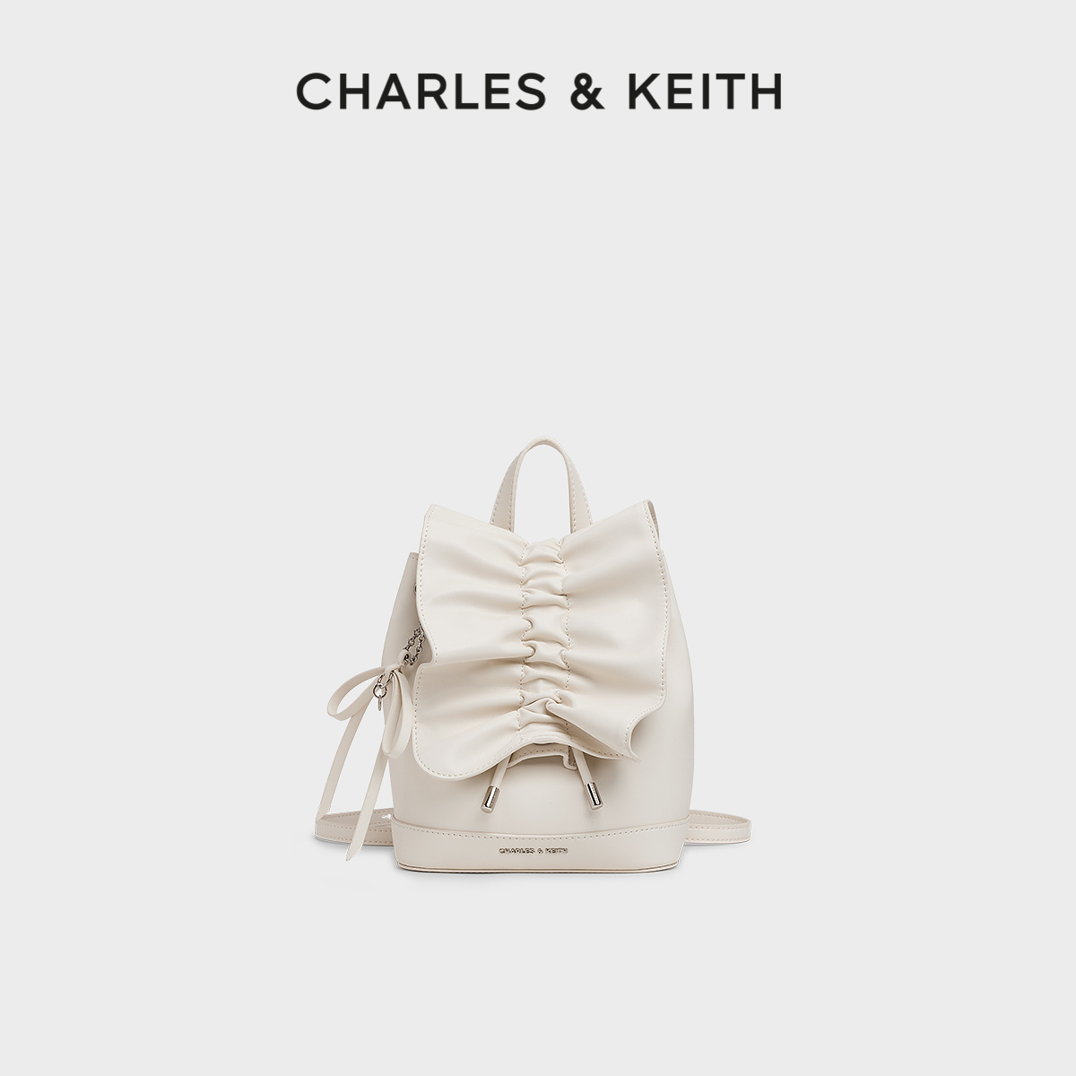 蝴蝶结包挂双肩包CHARLESKEITH