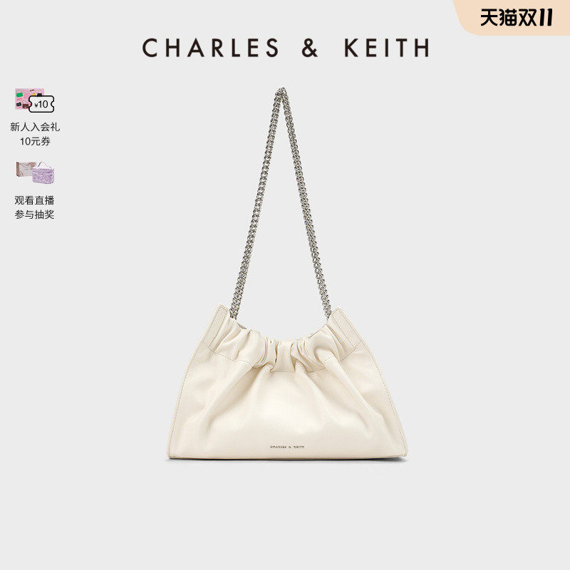 【双11热卖】CHARLES&KEITH女包CK2-20782266柔软单肩链条云朵包怎么看?