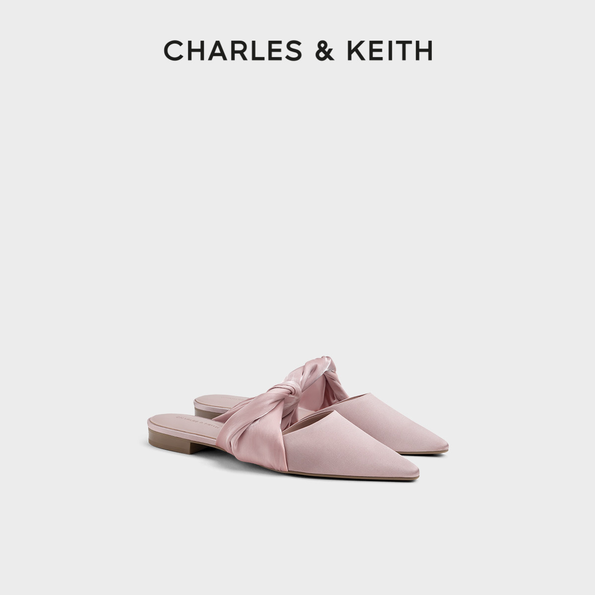 【年中折扣】CHARLES&KEITH26夏季新款CK1-70381219穆勒鞋凉拖鞋图片