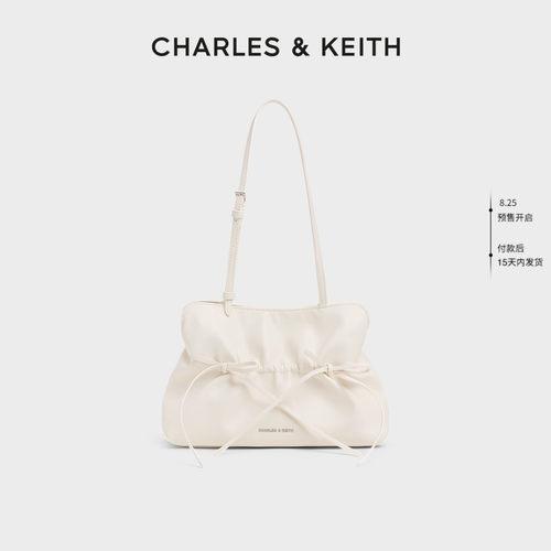 芭蕾蝴蝶结腋下包CHARLES＆KEITH