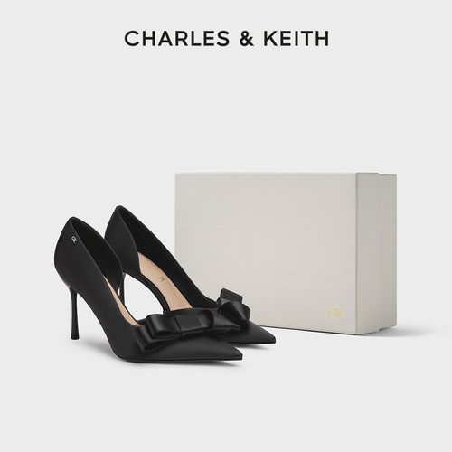 CHARLES＆KEITH时尚尖头高跟鞋