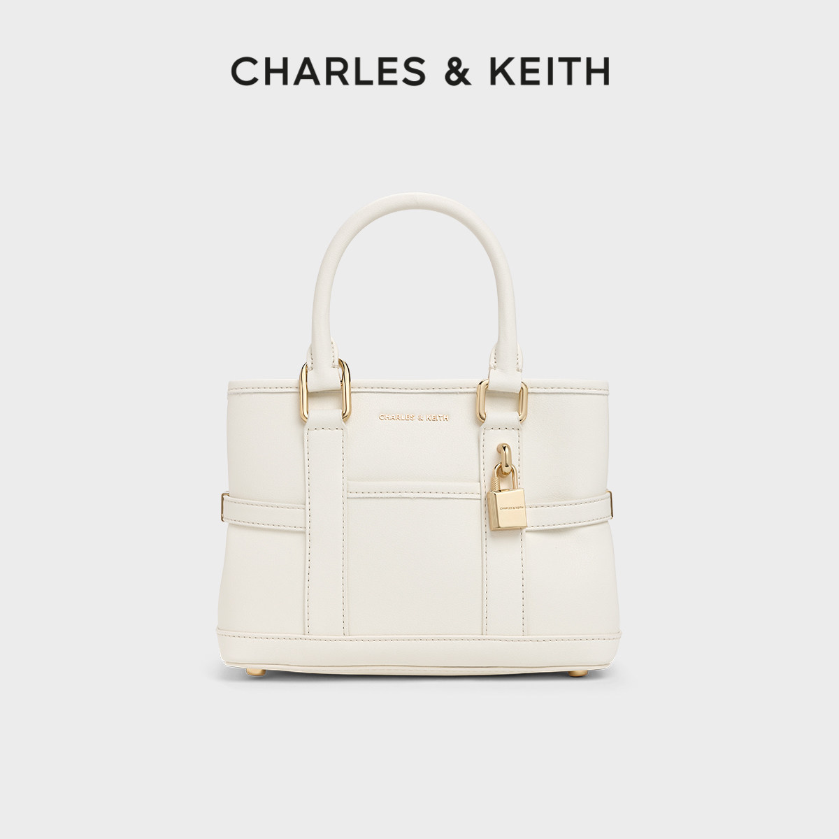 CHARLES&KEITH26夏季新款CK2-30782784气质通勤手提托特包斜挎包图片