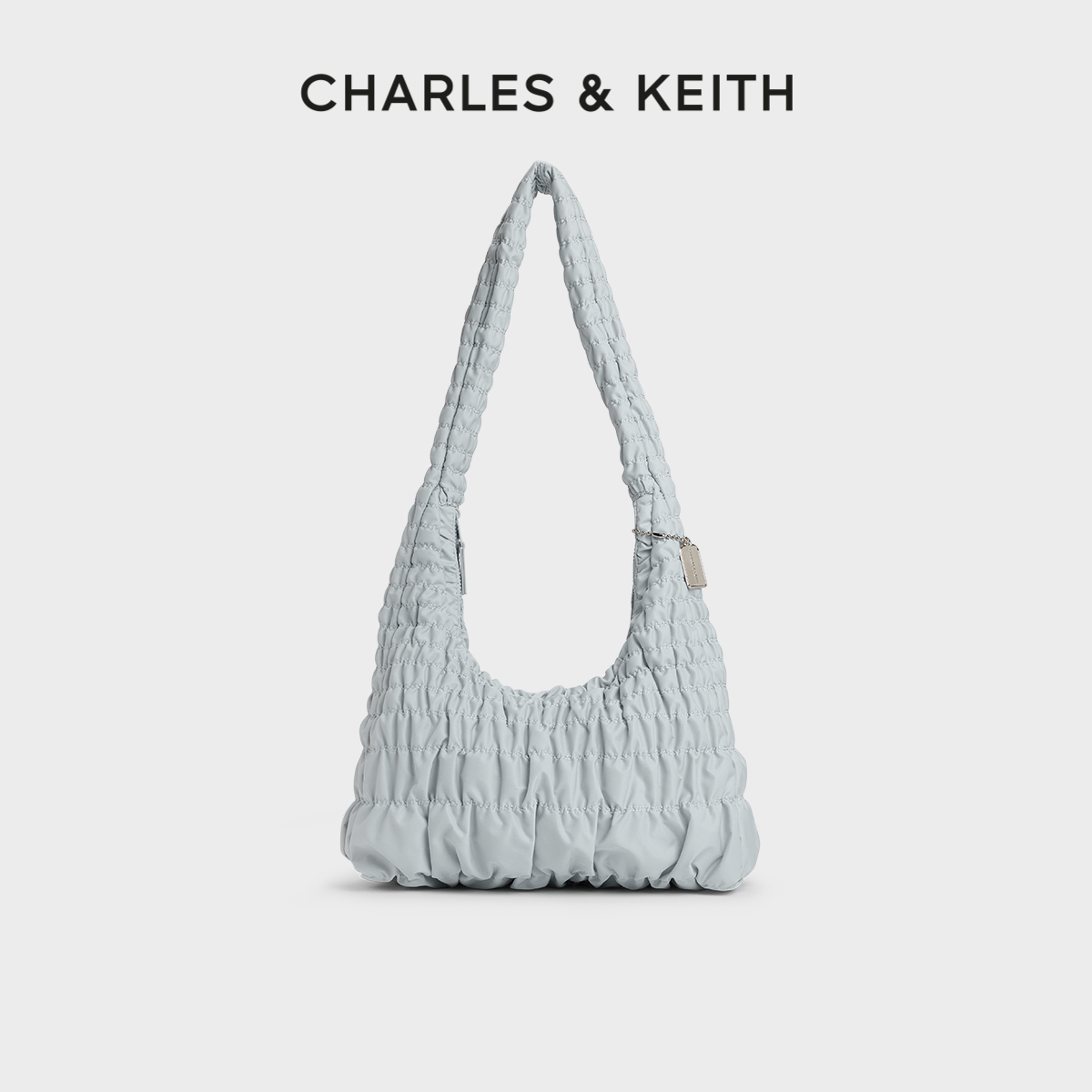 CHARLESKEITH大容量褶皱云朵包