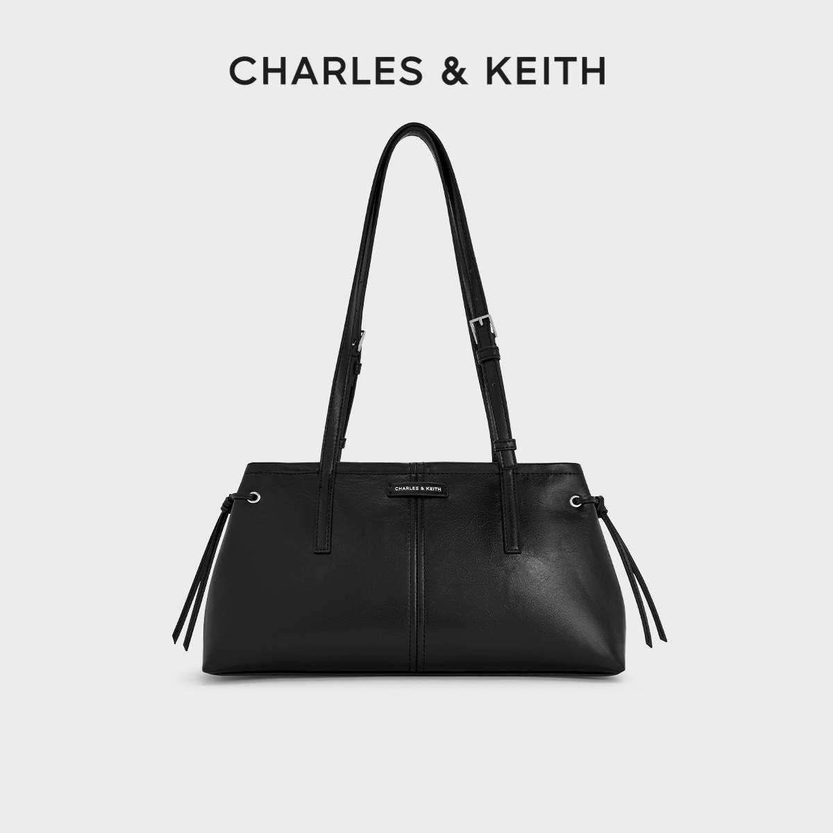 CHARLESKEITH复古长肩带腋下包