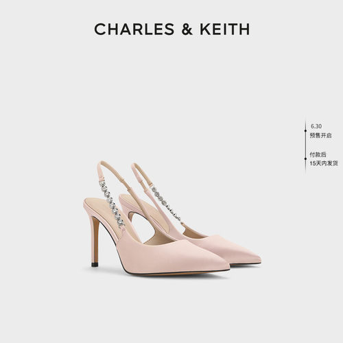 链条尖头凉鞋CHARLES&KEITH