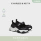 运动鞋 CHARLES&KEITH春季 71960007蝴蝶结厚底芭蕾老爹鞋 CK1 女鞋