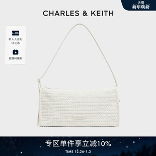 20151489网纱休闲大容量单肩斜挎包 CK2 CHARLES&KEITH25秋季 新款
