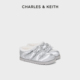 CK1 71960028厚底毛绒穆勒拖鞋 棉鞋 CHARLES&KEITH25冬新款 穆勒鞋