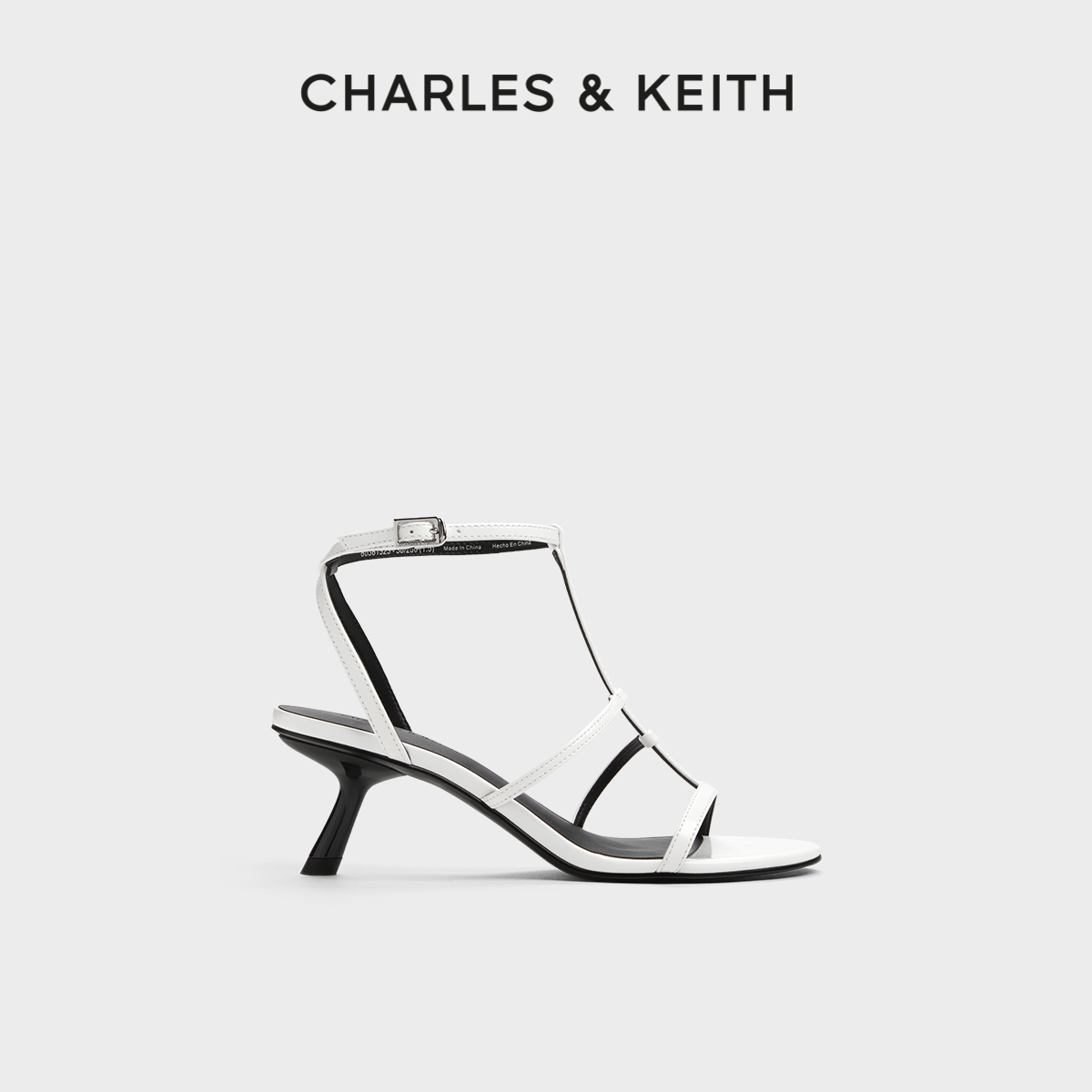 CHARLES&KEITH细带高跟凉鞋