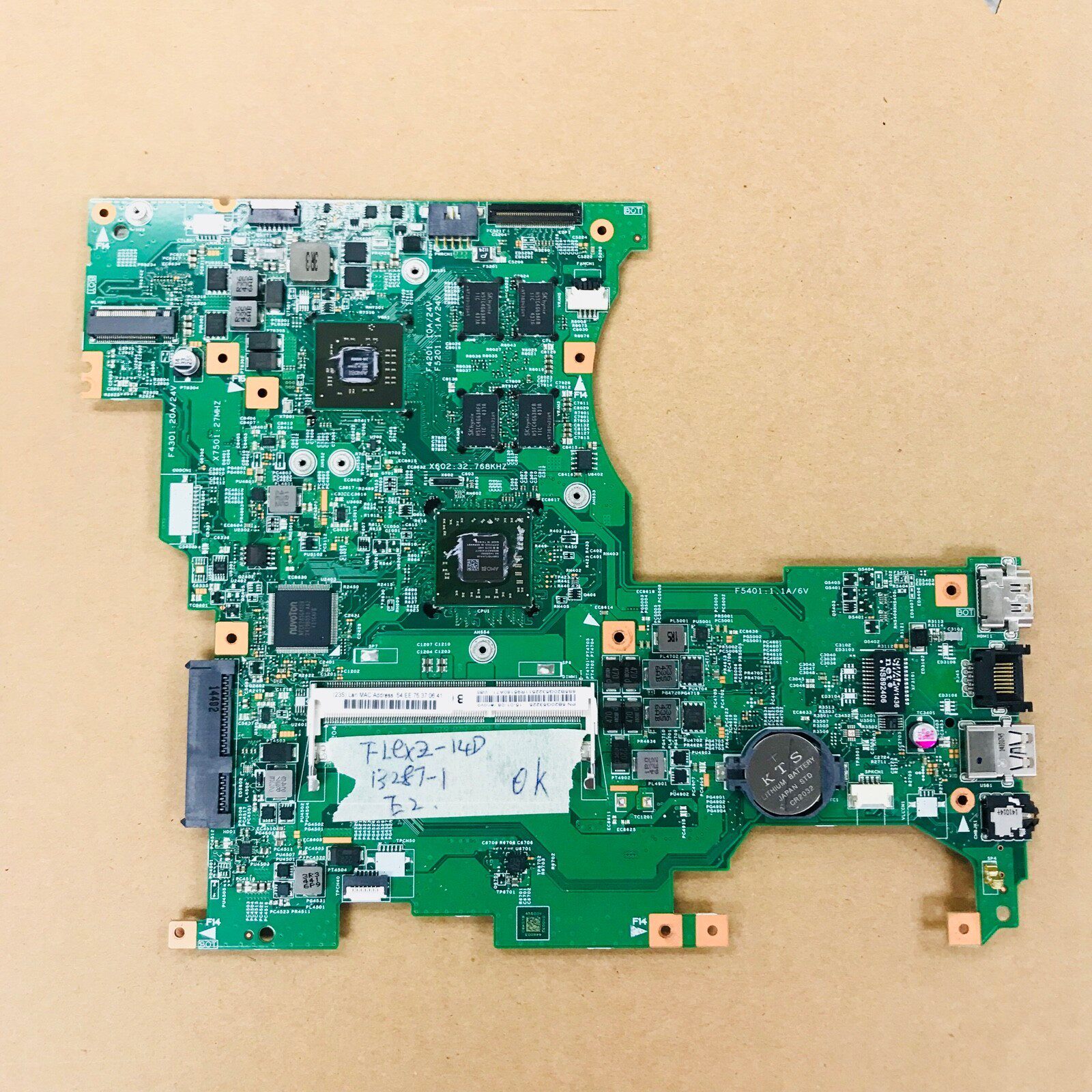 联想 flex2-14 flex 2-14d主板 flex 14/15 flex 14d 13281-1主板