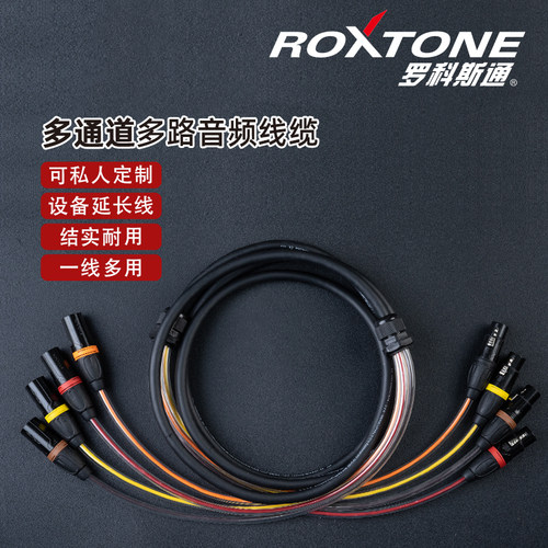 罗科斯通8路卡侬线音频网络传输