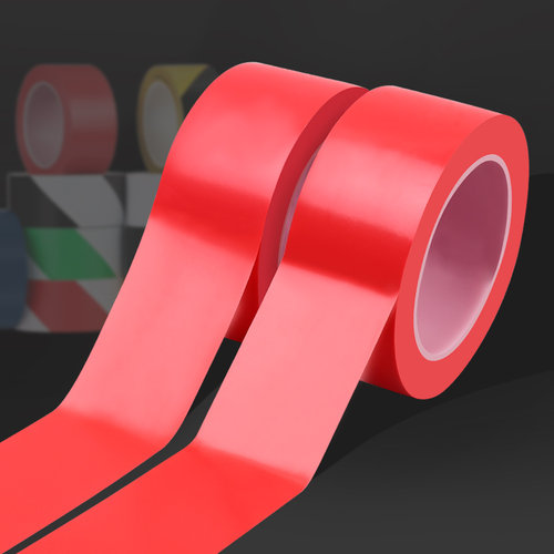 红色通道警戒线防水耐磨地板贴