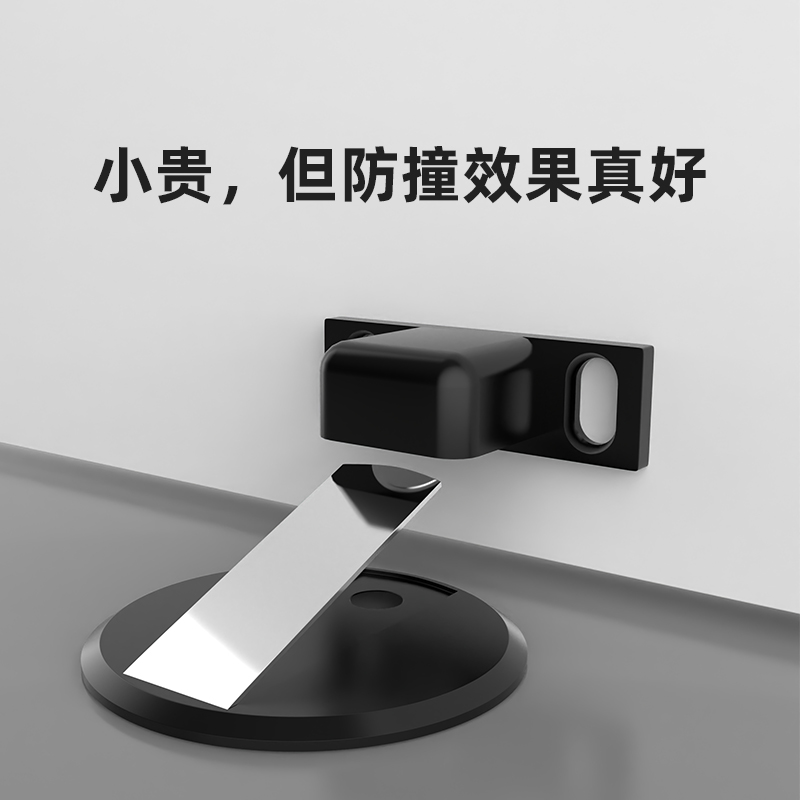 金属门挡阻门器门后吸门固定挡门神器门后防撞门挡器免打孔门塞