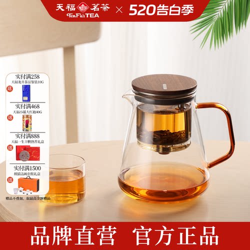 天福茗茶飘逸杯磁旋过滤