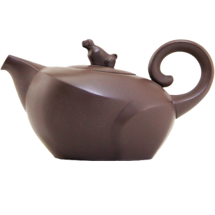 天福陆羽 12生肖旺福狗紫砂茶壶台湾功夫茶具半手工家用壶