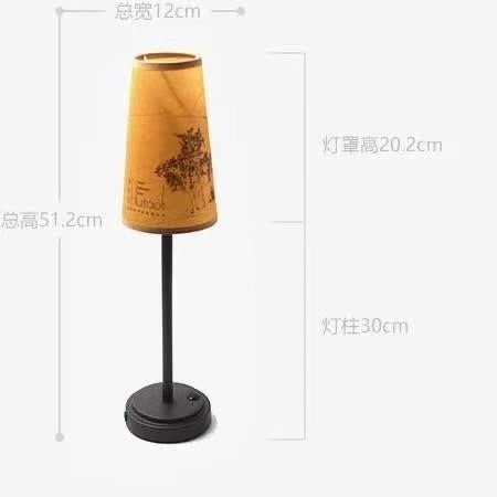 音乐酒馆充电吧台灯 酒吧KTV桌面发光用品 锂电池礼品台灯