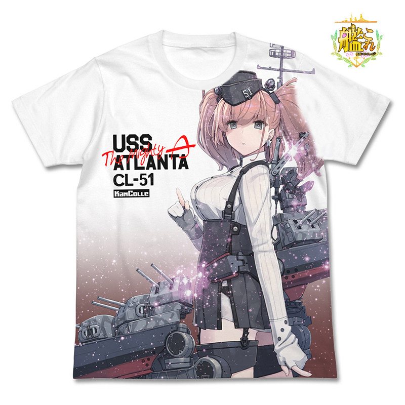 Kantai Collection Yamato T-Shirt Graphic Cotton Tee - Taobao product photo 4