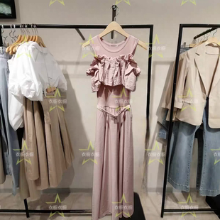 时尚女装2025春季百搭连衣裙新款圆领A型大群摆长裙32436Z003-MA