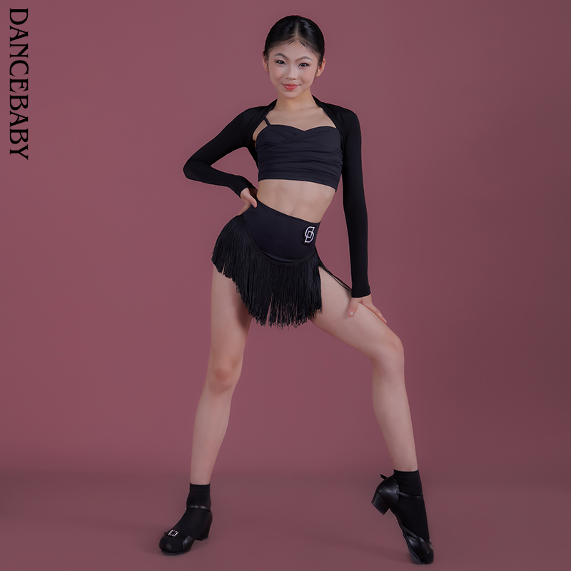 DANCEBABY少儿拉丁服女童春夏