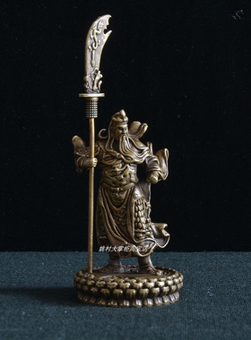 关二爷复古怀旧小饭店餐厅工艺品