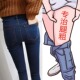 紧身胖妹妹显瘦百搭显瘦小脚裤 专柜商场撤回弹力牛仔裤 女春秋大码