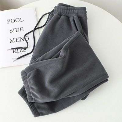 清仓捡漏摇粒绒裤子女款