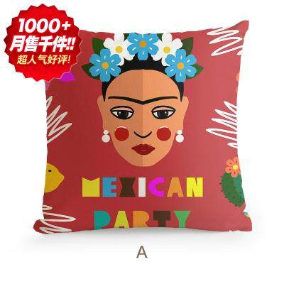 哥佛里达卡通插画艺术小众y趣味创意抱枕3客厅沙发靠垫套靠枕。|msdalam kategori rumah Fabrik, bantal/bantal - dari Buy2taobao.com untuk memberikan perkhidmatan ejen Taobao profesional membeli
