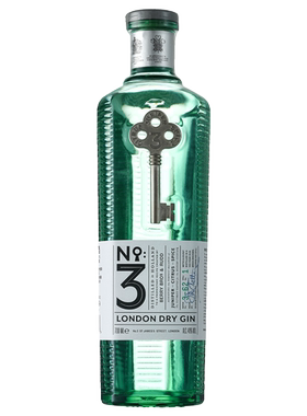 英国进口伦敦三号干金酒NO.3 LONDON DRY GIN经典杜松子酒鸡尾酒