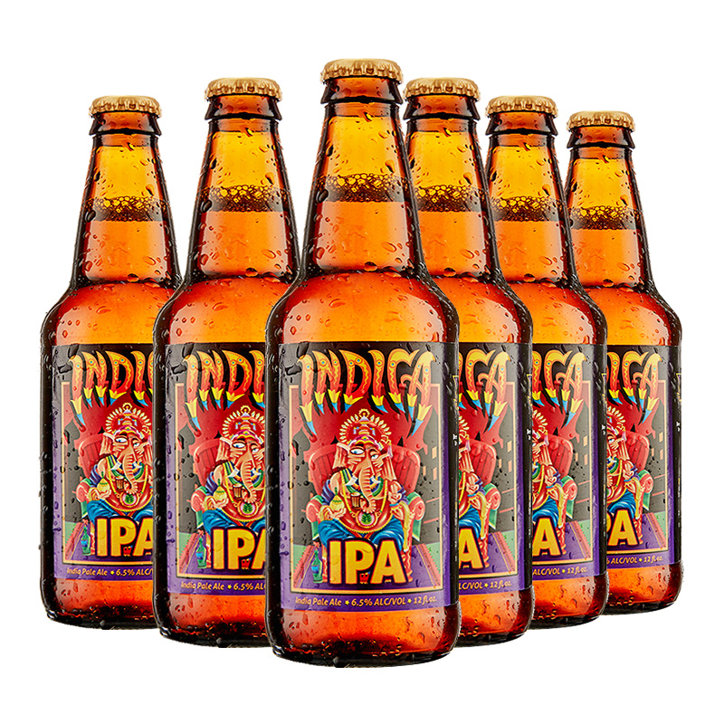 美國(guó)精釀啤酒迷失海岸象神IPA啤酒355ML*6瓶LOST COAST