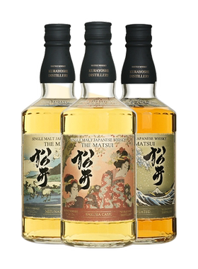 松井日本泥煤味单一麦芽威士忌