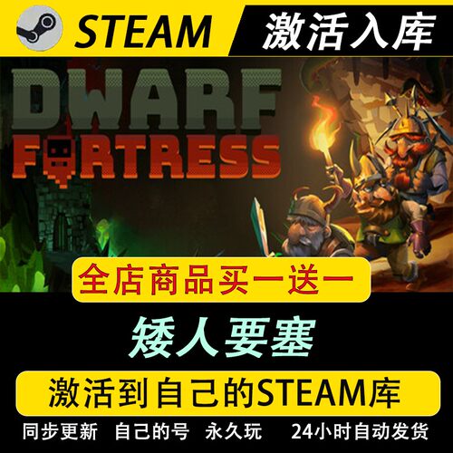 steam正版 矮人要塞 激活码CDKEY国区游戏入库全球