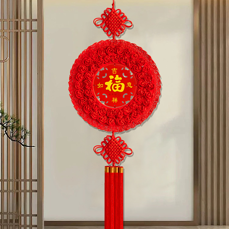 新款中国结挂件客厅大号玄关