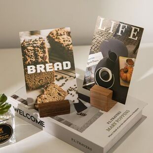 实木桌面价格展示牌底座原木菜单桌牌酒店咖啡广告标签架木质台卡