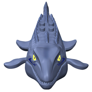 乐玩具恐龙海洋霸主沧龙蜥蜴巨齿鲨鳄鱼霸王龙剑龙侏罗纪积木高