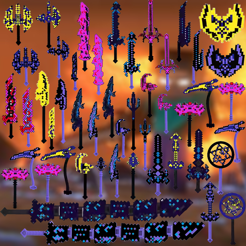 我的世界烦人村民噬魂蛇刃