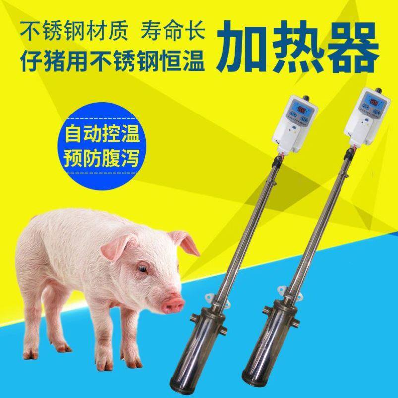 养猪场母猪养殖场小猪饮水产床用加热器养猪器械设备猪用兽用用水