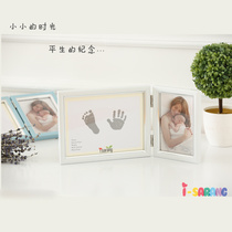 Baby's birth photo frame baby's centenary anniversary ultrasonic photo parent-child single photo frame