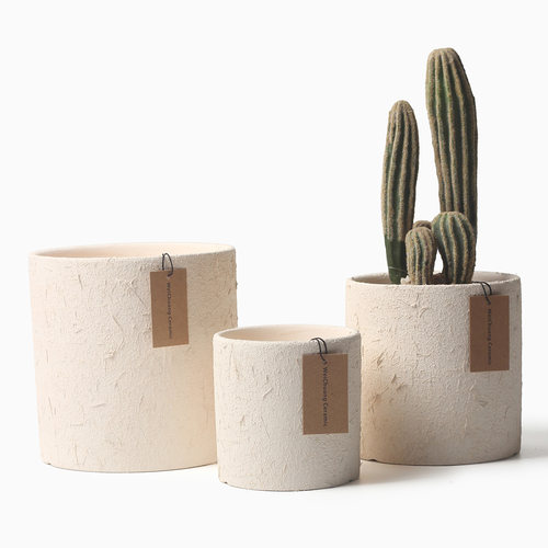 北欧简约陶土多肉创意个性兰花绿萝蝴蝶兰家用室内陶瓷花盆复古