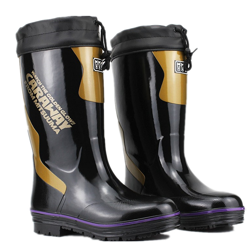 冬季不发硬的雨靴四季橡胶