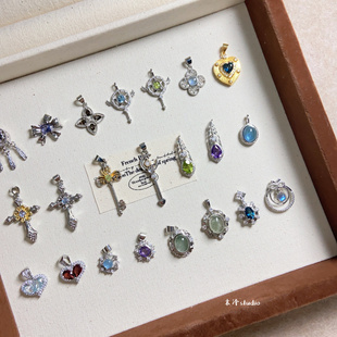 末泽 吊坠合集高级感温柔气质小众轻奢复古配饰镀银精致礼物