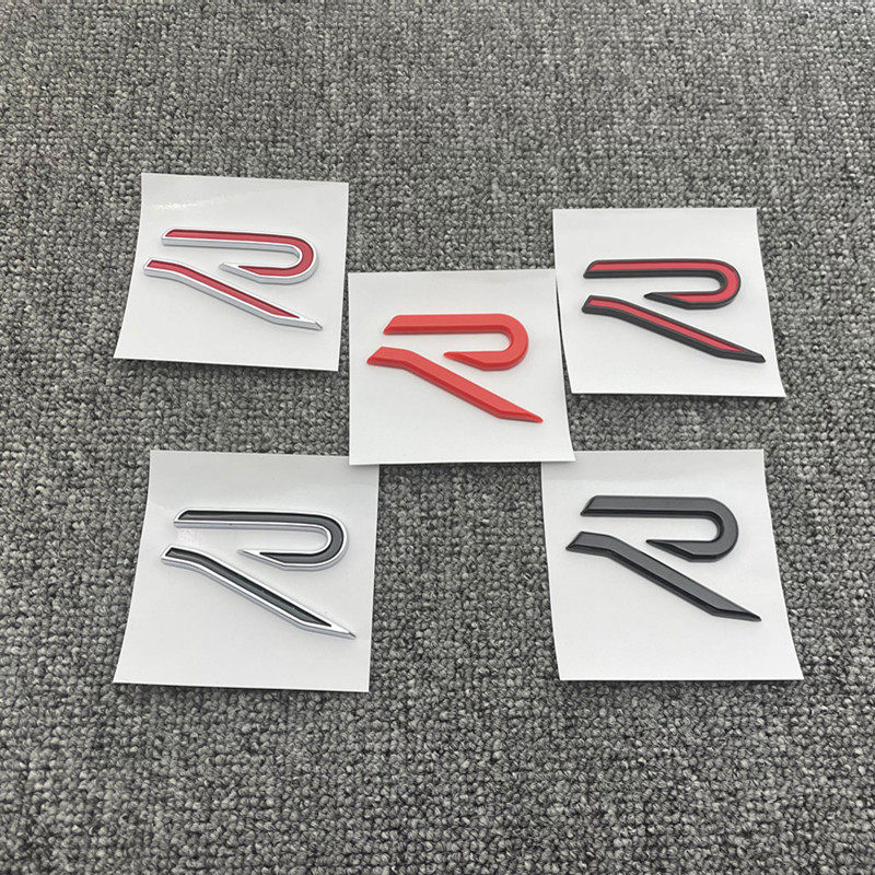 适用于大众GTI车标贴高尔夫迈腾凌渡CC新款R标后尾箱字母贴车身贴