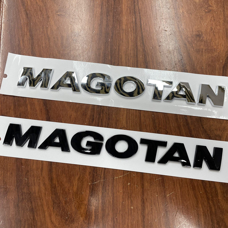 适用于老款大众系列MAGOTAN迈腾 改装字母贴标后备箱车尾车标贴