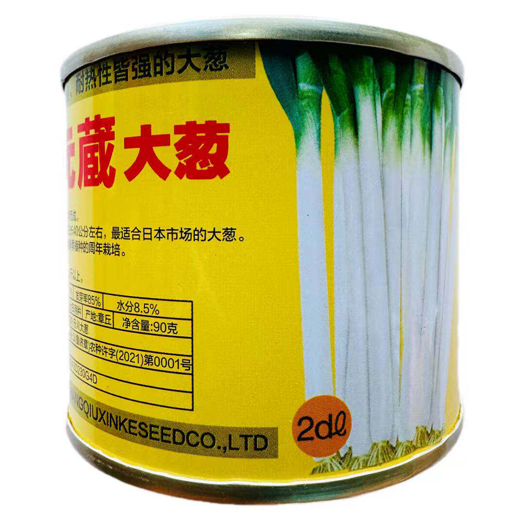 元藏大葱种子高产耐热耐寒抗病铁杆进口葱种籽孑大田蔬菜籽易种植