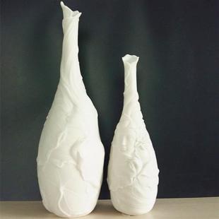 树脂砂岩工艺品花瓶家居简约创意样板间软装 摆设现代客厅摆件