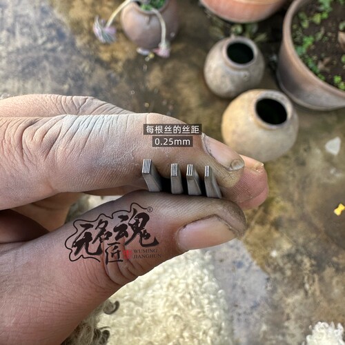 经典錾刻工具组丝錾多线錾打金錾刻刀拉丝錾子贵金属錾刻雕刻钉子