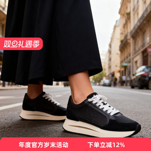 西班牙LC女子秋冬复古休闲鞋